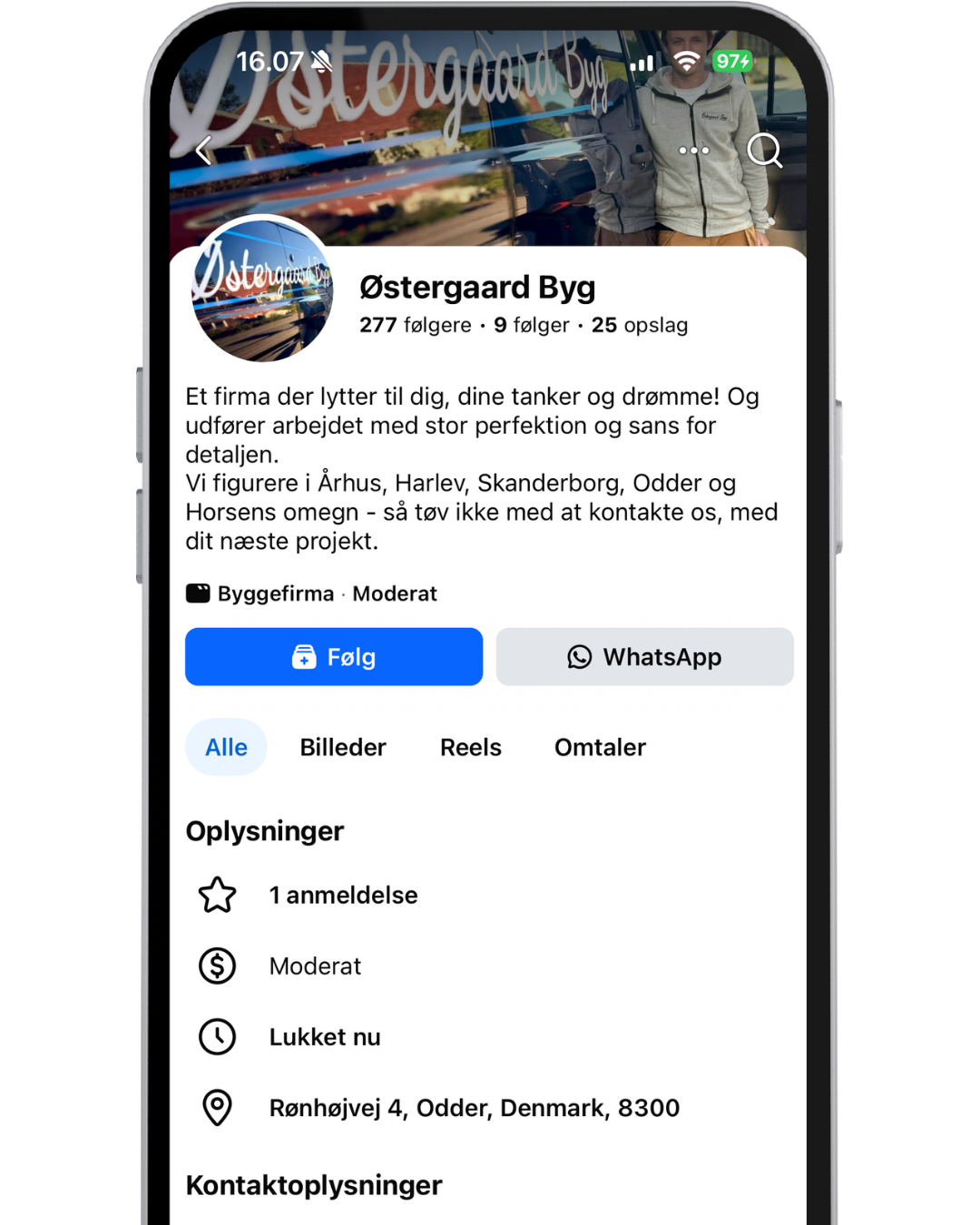 Østergaard Byg på Facebook